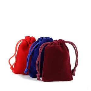 Bolsas de Joyería de Terciopelo con Cordón, Reciclables, Personalizadas con Impresión, para Relojes, Collares, Piedras Preciosas, Gafas, Anillos, Pendientes, Venta al Por Mayor - Product Image 5