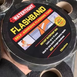Bande d'étanchéité bitumineuse auto-adhésive super résistante, sans torche, pour structures en acier, tôles métalliques, conteneurs - Product Image 2