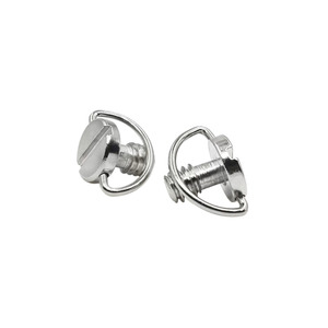 <span class=keywords><strong>Vis</strong></span> à dégagement rapide en acier inoxydable SS304 avec anneau en D 1/4-20 3/8, <span class=keywords><strong>vis</strong></span> de caméra en acier au carbone nickelé avec anneau en C pour trépied, monopode et montage photographique - Product Image 4