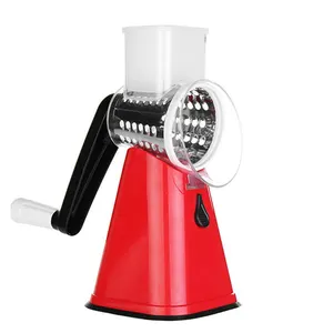 New products multifunction manual rotate fruit grater slicer vegetable cutter with drain