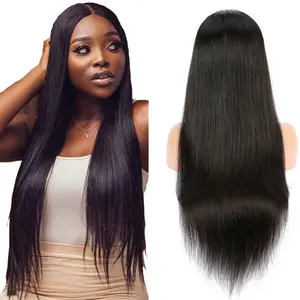 Парики из натуральных бразильских натуральных волос для черных женщин, натуральные 100 натуральные человеческие волосы, прямые прозрачные hd-волосы, полностью фронтальный парик, продавец