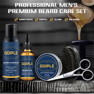 Olio per la crescita della <span class=keywords><strong>barba</strong></span> organico con etichetta privata naturale per <span class=keywords><strong>uomo</strong></span> Set per la cura della <span class=keywords><strong>barba</strong></span> prodotto per <span class=keywords><strong>barba</strong></span> con balsamo per Shampoo per ingredienti naturali - Product Image 4