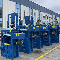 Presse à balles verticale pour plastique, machine à balles verticale pour carton, presse à balles à mouvement descendant