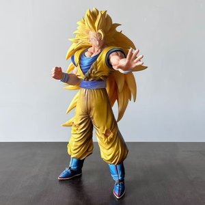 Figurines de collection <span class=keywords><strong>Dragon</strong></span> <span class=keywords><strong>Ball</strong></span> Super Saiyan Son Goku, décorations élégantes, statues de dessins animés, nouveau style - Product Image 2