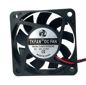 Düşük gürültü 60X60X15mm 6015 5V/12V/24V 60mm eksenel mini DC soğutma fırçasız fan fan aksesuarları