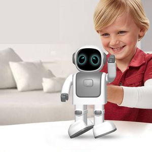 <span class=keywords><strong>Robot</strong></span> musical intelligent programmable pour enfants, petit humanoïde avec commande vocale, fonctions de codage, de danse et de conversation - Product Image 5