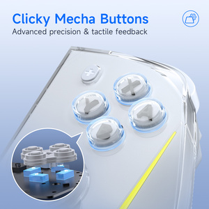 <span class=keywords><strong>EasySMX</strong></span> S15 Split Pad para <span class=keywords><strong>Switch</strong></span>, Control de Juego Joycon con Botones Mecánicos / Palancas Hall / NFC / RGB - Product Image 2