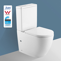 Vente en gros de toilettes modernes créatives de haute qualité pour hôtels wc p-trap sanitaires water closet filigrane toilettes deux pièces montées au sol