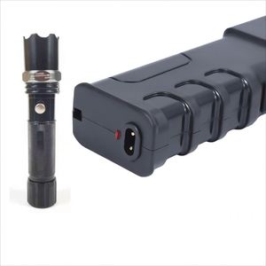 High-Power <b>Rechargeable</b> LED <b>Flashlight</b> for Outdoor Self-Defensive Use TW 928 Type with Emergency Brightness IP65 Rated - Product Image 1