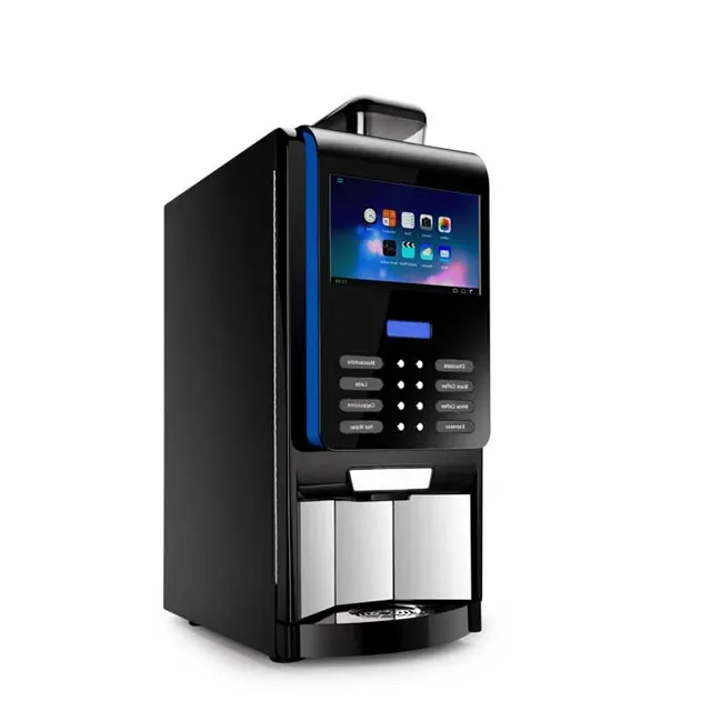 ホテル & レストラン用コーヒー自動販売機用のTopcoolホット販売インスタントコーヒーマシン
