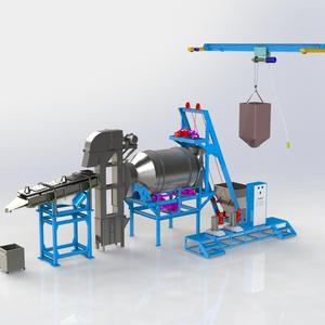 低成本洗衣粉混合机/洗涤剂粉后调和生产线 - Product Image 1