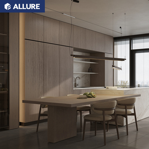 Allure, nuevo modelo, organizador de estilo agitador, gabinete de madera, diseño de cocina moderno pequeño inteligente - Product Image 2