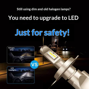 Nuevo Faro <span class=keywords><strong>LED</strong></span> <span class=keywords><strong>para</strong></span> Automóvil Tipo <span class=keywords><strong>Cinta</strong></span> K3 12V 28W 2600LM Súper Brillante 360 Grados Yuxinfeng H4/H7/H11 - Product Image 2