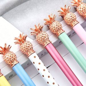 Custom Logo 1.0Mm Twist-Action Pineapple-Head New Business Gift Advertising Hotel Metal Ballpoint <b>Pen</b> - Product Image 2
