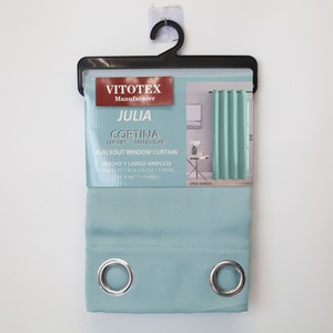 Rideaux occultants à œillets pour chambre et salon, isolants thermiques et assombrissants - Product Image 5