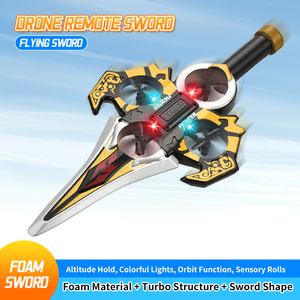 Nouveautés - <span class=keywords><strong>Jouet</strong></span> de combat RC 2.4G - Épée laser lumineuse 360° °   Drone circulaire télécommandé en mousse, <span class=keywords><strong>jouet</strong></span> pour enfants et adultes - Product Image 2