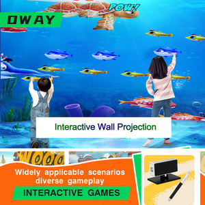 Jeux interactifs de projection immersifs sur le thème du monde sous-marin, jeux interactifs avec des poissons, livraison mondiale - Product Image 1