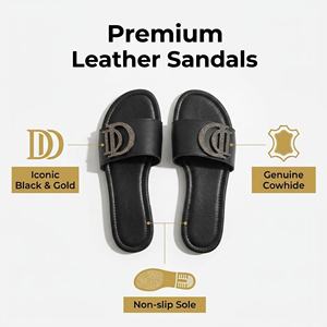 Zapatos de Mujer Yearning, de Cuero Genuino, Suaves, Transpirables, Antideslizantes, Estilo Urbano, Parte Superior de Piel de Vaca (1.5cm), para Verano e Invierno - Product Image 5