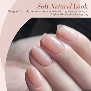 Esmalte de Uñas BORN PRETTY, Color Neutro Translúcido, Gel Glaseado, Vernis Gel UV, Profesional, Sin TPO, Gel de <span class=keywords><strong>Jarabe</strong></span>, Esmalte de Uñas - Product Image 4