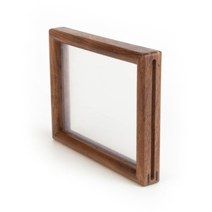 OEM Black Walnut Wood CNC Carving for Personalized Photo <b>Frames</b> and Commemorative Wood Plaques Custom Service - Product Image 2