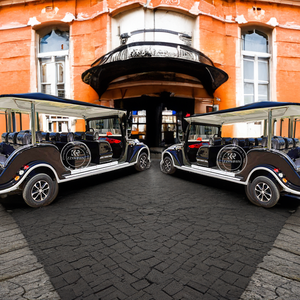 2024 nouvelle voiture classique antique de berline rétro électrique vintage de qualité supérieure de 6-14 sièges - Product Image 1