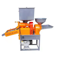 Nouvelle Machine à Décortiquer le Riz Automatique 220V, Petit Modèle Domestique Multifonctionnel, Élimination des Pierres par Vibration, Broyage et Épluchage des Grains, Moteur à Noyau Robuste