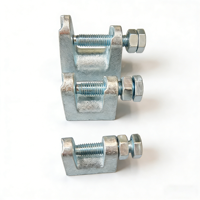 Colliers de poutre en fonte ductile pour structures en acier H, collier de poutre en acier à ressort, Abrazadera De Viga
