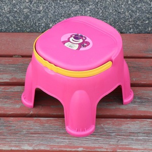 Jiajiale Children's Plastic <b>Step</b> <b>Stool</b> 19Cm Diameter Non Slip Bath <b>Stool</b> For Kids Toilet Training - Product Image 4