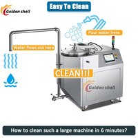 Machine automatique de fouettage et de remplissage de crème/machine à faire des gâteaux à la crème/fouet à crème automatique