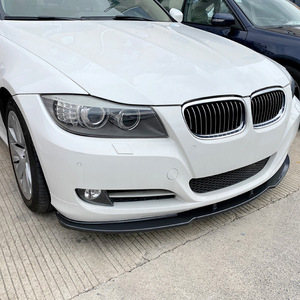 ลิ้นกันชนหน้า BMW ลายคาร์บอนไฟเบอร์ สีดำเปียโน สำหรับซีรีส์ 3 E90 E91 LCI ปี 2009 2012 - Product Image 1