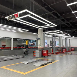 Luz LED para <span class=keywords><strong>lavado</strong></span> de <span class=keywords><strong>coches</strong></span>, luces cuadradas para garaje, sótano, detalles de automóviles grandes, luz LED para garaje sobre la cabeza - Product Image 2