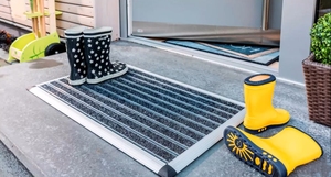 <span class=keywords><strong>Tapis</strong></span> <span class=keywords><strong>d</strong></span>'<span class=keywords><strong>entrée</strong></span> carré antidérapant en alliage <span class=keywords><strong>d</strong></span>'aluminium Weidan WPE pour usage domestique et commercial - Product Image 2