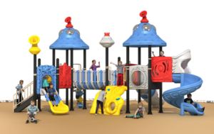 Maidele Garden Yard Play Set Parque <span class=keywords><strong>de</strong></span> atracciones Instalaciones Equipo Kid Outdoor Playhouse con tobogán - Product Image 4