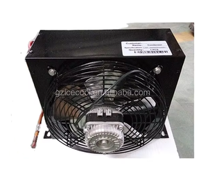 Condensador de refrigerador refrigerado por aire 3/4HP para unidad de condensación pequeña - Product Image 1