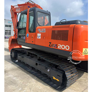 Maquinaria Pesada en Stock, Modelo 2025, Alta Calidad, Recién Llegada, Excavadora Hidráulica Usada Hitachi ZX200 - Product Image 1