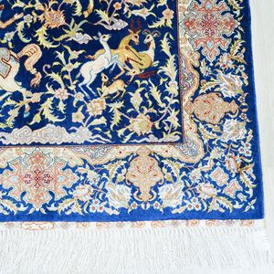 91x122cm <span class=keywords><strong>tapis</strong></span> <span class=keywords><strong>nettoyage</strong></span> à la maison persan turc chasse conception abstraite pur <span class=keywords><strong>prix</strong></span> <span class=keywords><strong>tapis</strong></span> en soie - Product Image 4