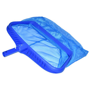 Vente en gros Accessoires de nettoyage de <span class=keywords><strong>piscine</strong></span> Filet de panier de râteau à feuilles peu profondes en plastique Filet d'écumoire - Product Image 3