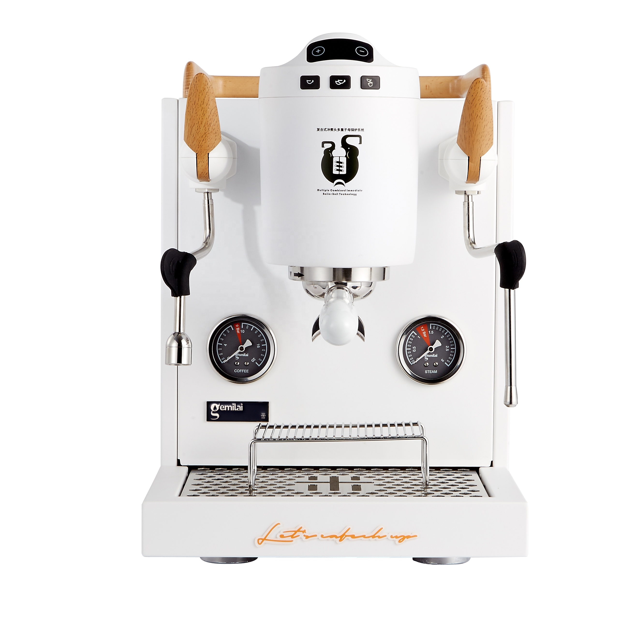 Espresso Coffee Machine Home Coffee Maker Coffee Machine semi-Automatic OEM Steel Stainless