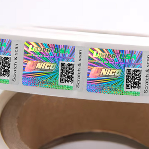 Número de serie Etiqueta de holograma Sello DE SEGURIDAD Identificación de seguimiento único Etiqueta holográfica Código de autenticación - Product Image 3