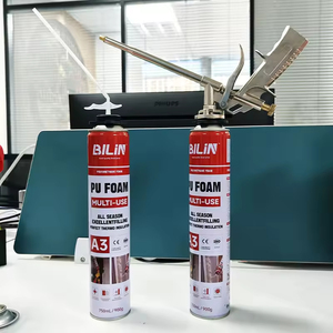 Échantillon Gratuit Mousse Polyuréthane Monocomposant 750ml Sous Marque Privée pour Boiseries et Travaux de Construction Durée de Vie 18 Mois - Product Image 3