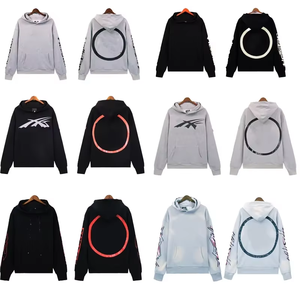 Y2K高品质地狱星套头衫连帽衫长裤套装100% 棉定制运动服男士字母冬装 - Product Image 4