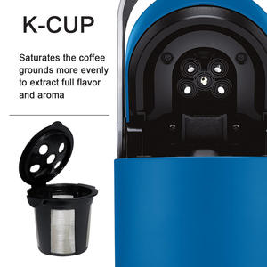 Kapsul Kopi K-Cup Warna Kustom yang Dapat Digunakan Kembali, Baja Tahan Karat 304, Pod Kopi untuk Mesin Keurig - Product Image 6