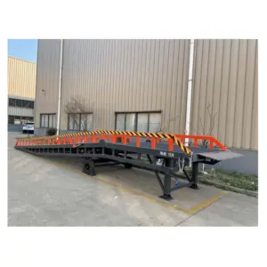 Wholesale Direct Sales Electro-hydraulic Mobile Boarding Bridge Loading Dock Ramps Portable Forklift Float Boat Dock Ramp