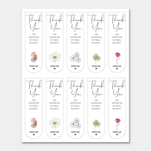 สติกเกอร์ปิดผนึกสำหรับตกแต่งถ้วยชานมสีแฟนซีฉลากบรรจุภัณฑ์แบบติดได้ตามต้องการ