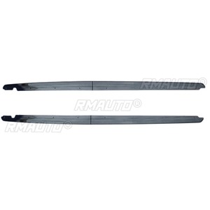 Jupes latérales de style sport noir brillant pour Honda Civic 11e génération 2022 - Accessoires automobiles - Product Image 6