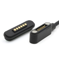 Connecteur Magnétique Pogo Pin Mâle Femelle USB Câble de Charge d'Alimentation