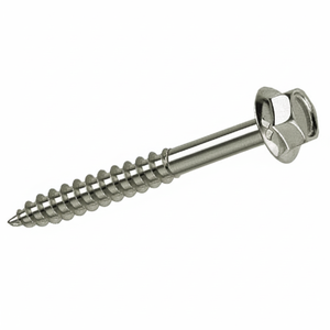Tornillos para Techos de Madera KOVERVIT AA MUSTAD 6.5X140mm, 100 Piezas, Estándar ANSI/JIS/ISO, Galvanizados en Zinc, Tamaño de Rosca M2.5/M3.5, C1022 30mm - Product Image 1