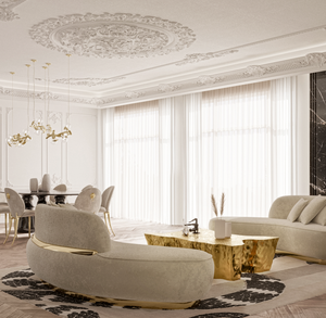 Sofá de cuero italiano, sofá moderno, sala de estar sofás para, respaldo alto de cuero, decoración cómoda para el hogar, conjunto de sofá de cuero curvo, muebles - Product Image 3