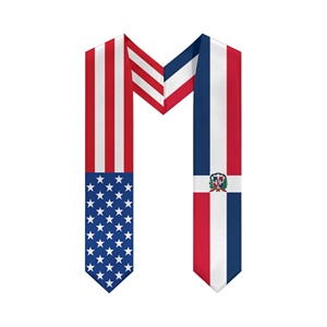 Guatemala Graduation Mall Bandera nacional Graduación Estola Bordado Faja para estudiar a bordo Estudiantes internacionales - Product Image 2