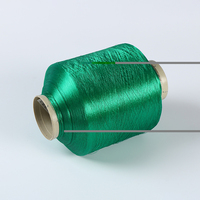 Fil DTY 100% Polyester Brillant 36f Teint en masse Écologique pour Broderie, Produits Tissés et Tricotés